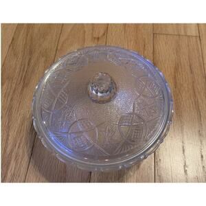 Vintage kig malaysia lidded candy dish
